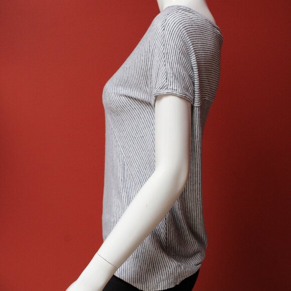Sigrid Olsen Striped Linen Shirt - Picture 3 of 8